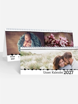 Monats-Tischkalender Bordüre Monats-Tischkalender Bordüre