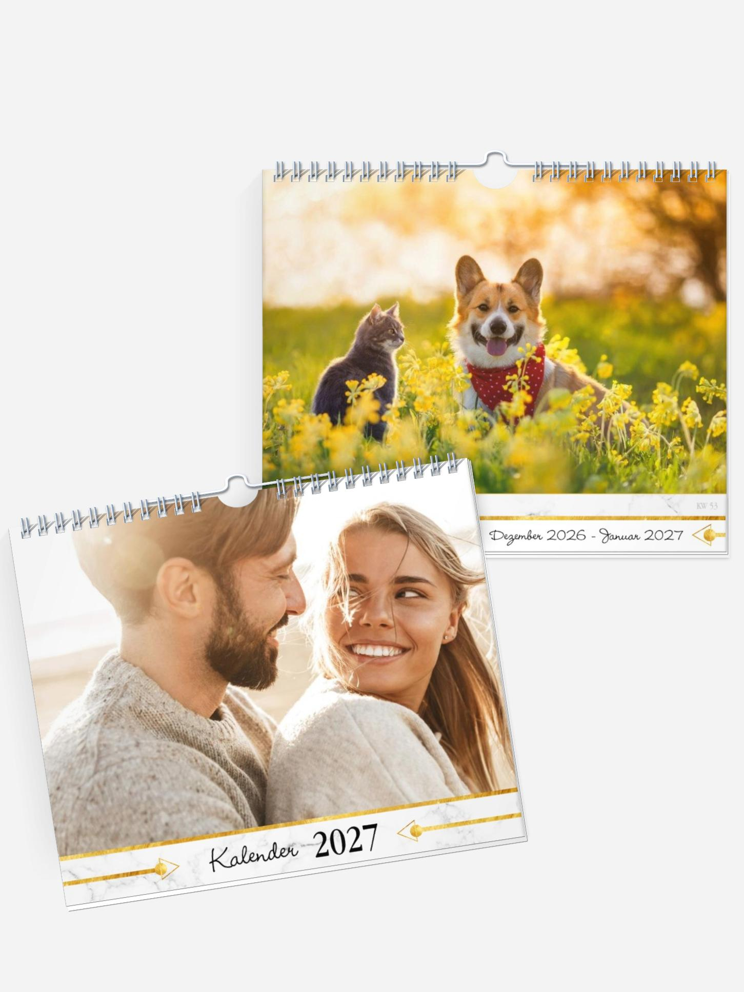 Wochen-Wandkalender Marmor Wochen-Wandkalender Marmor