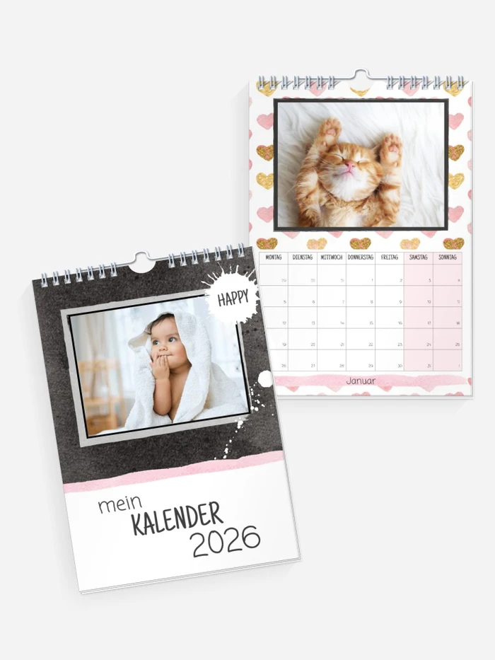 Wandkalender Herzallerliebst