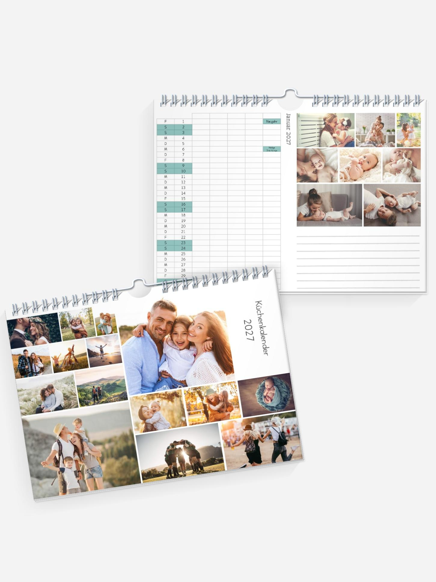 Küchenkalender Mosaik Küchenkalender Mosaik