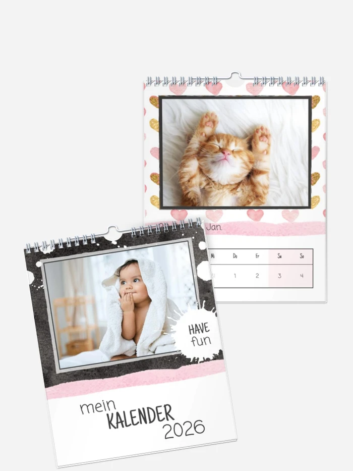 Wochen-Wandkalender Herzallerliebst