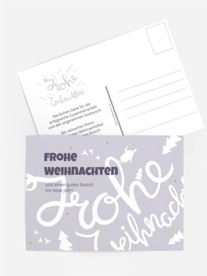 Weihnachtsgrußkarte Verwirrte Weihnachten Weihnachtsgrußkarte Verwirrte Weihnachten