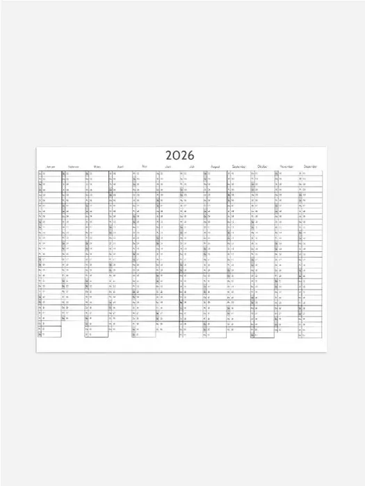 Jahresplaner Klassisch