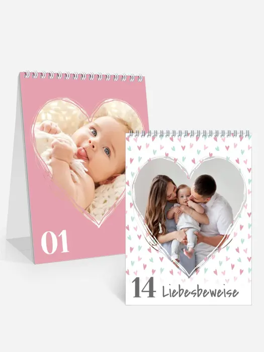 Valentinstag Kalender Liebesbeweis