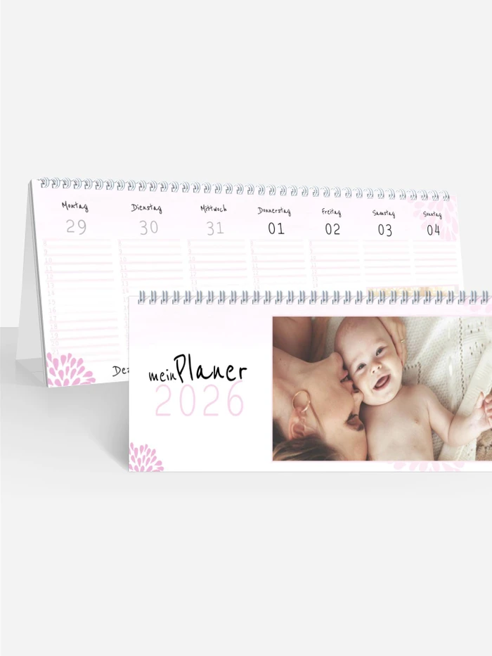 Terminplaner/Wochenplaner Pastell