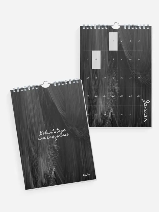 Geburtstagskalender Tafel