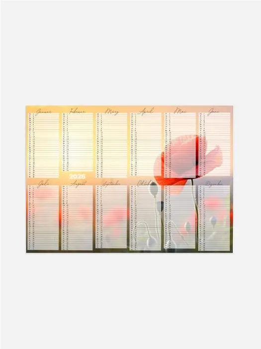Jahresplaner Full Transparent
