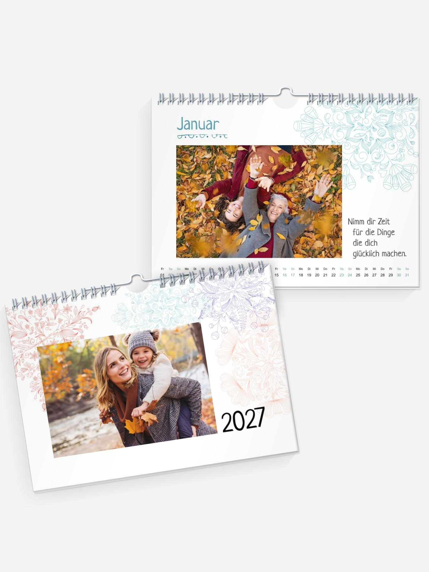 Wandkalender Schnörkeltraum Wandkalender Schnörkeltraum