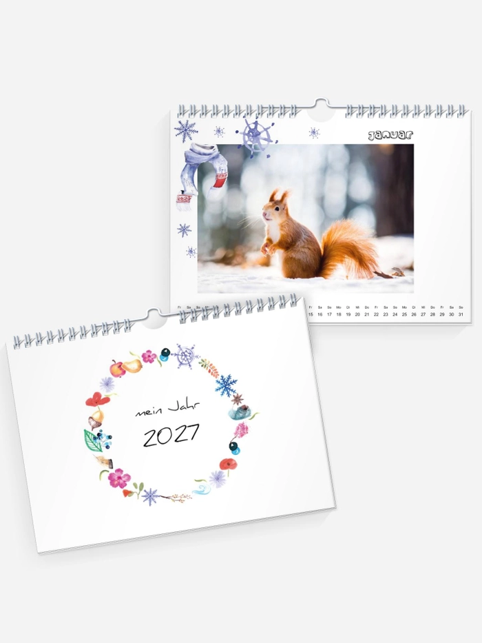 Wandkalender bunte Mischung Wandkalender bunte Mischung