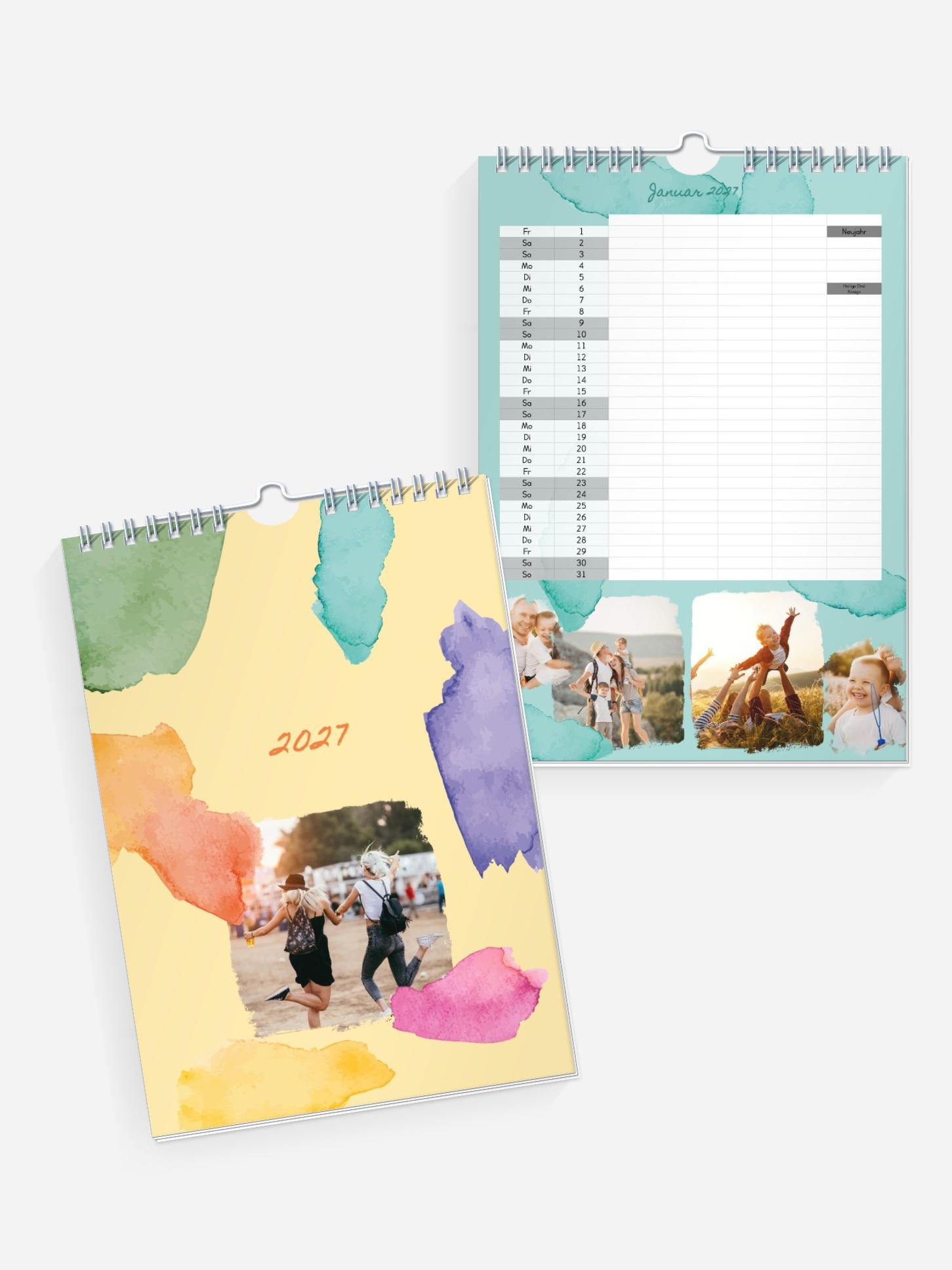 Küchenkalender bunt gemischt Küchenkalender bunt gemischt