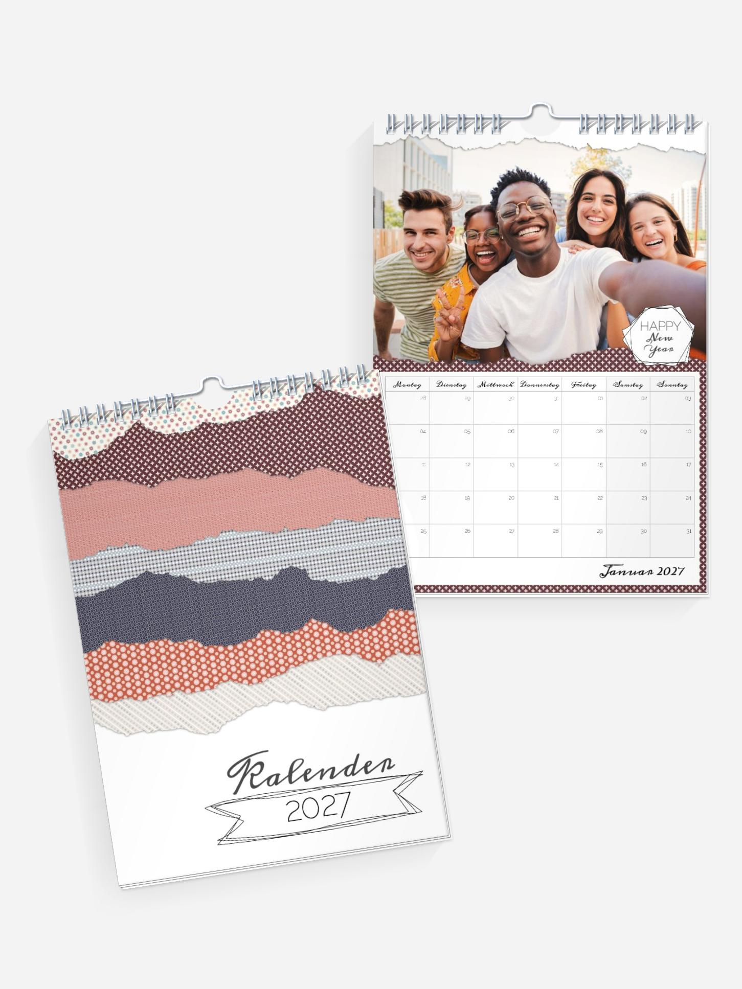Wandkalender Tapetenabriss Wandkalender Tapetenabriss