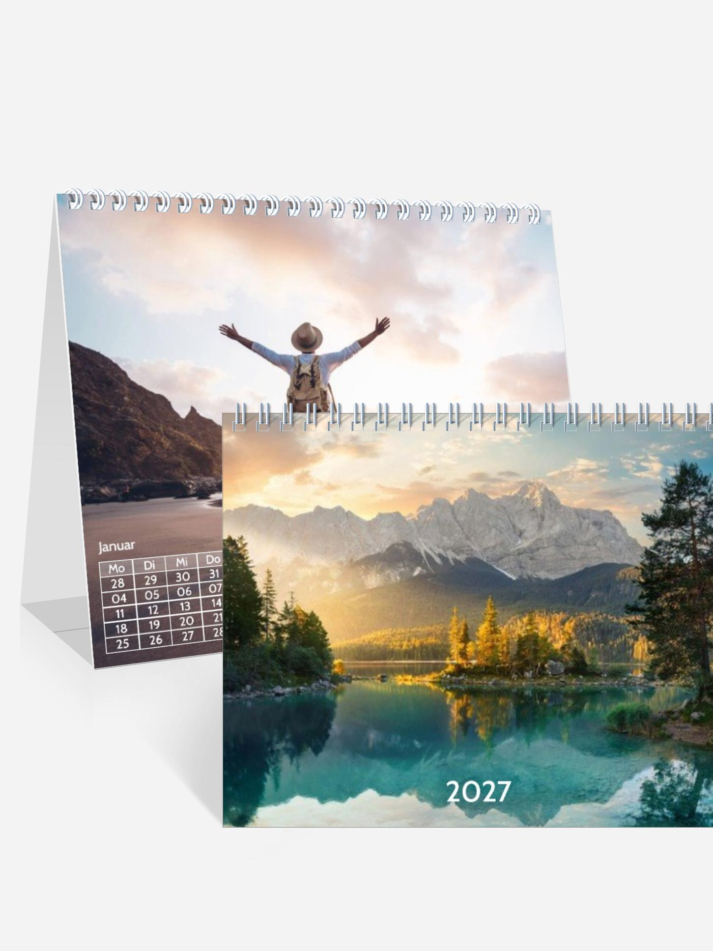 Tischkalender Dezent | Monat Tischkalender Dezent | Monat